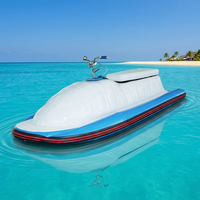 Bateau à moteur électrique gonflable flottant durable Nouveau bateau à jet électrique à longue durée de travail Bateaux électriques à jet d'eau pour humains