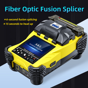 Machine à souder les fibres optiques entièrement automatique A-87S, couleur jaune, pour câbles FTTH - Product Image 3