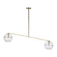 XINZHONG-Lámpara de techo de cobre para decoración interior moderna, lámpara colgante de latón