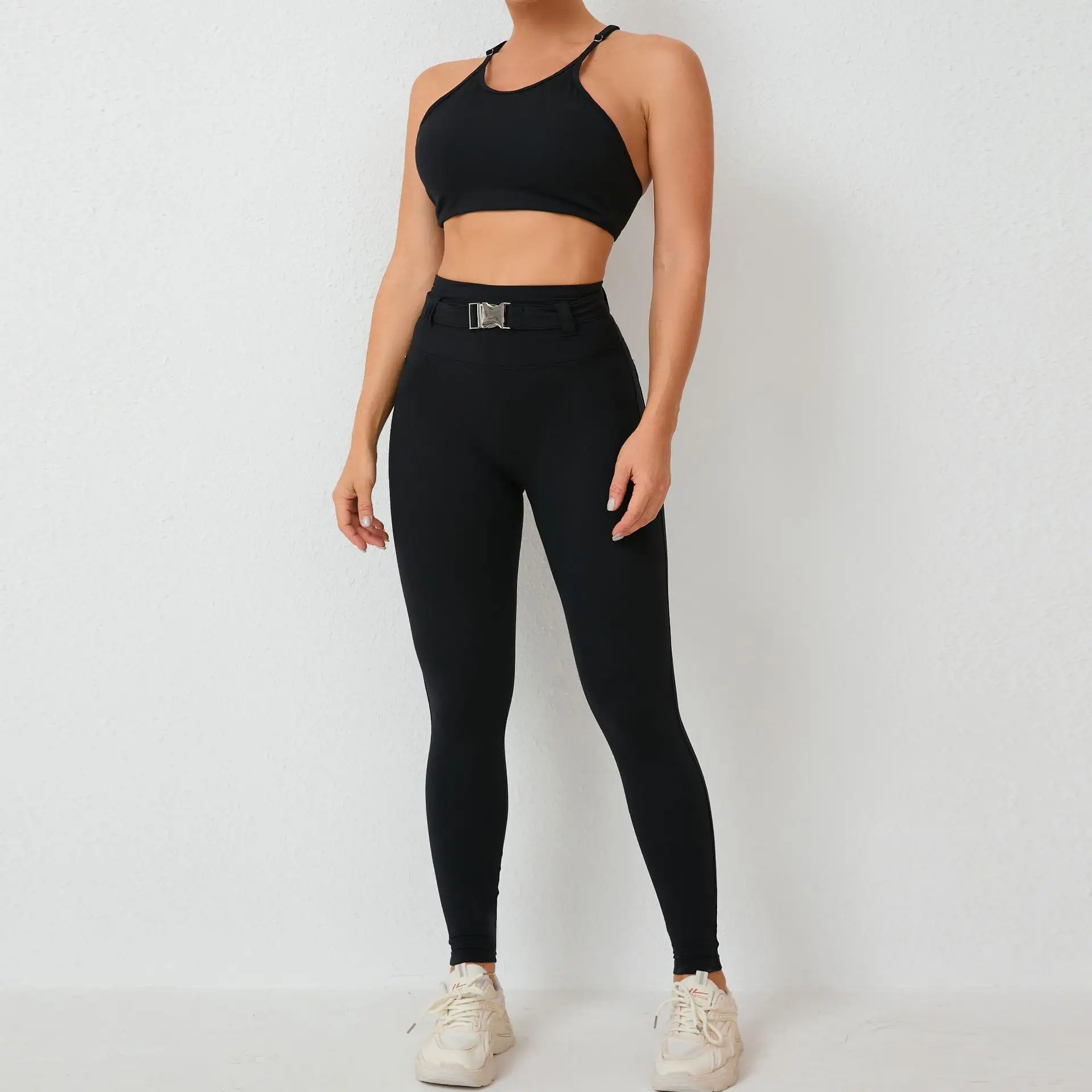 PASUXI nouveau sans couture Yoga femmes vêtements d'entraînement sport Fitness soutien-gorge taille haute Gym Leggings 2 pièces Yoga ensemble pour les femmes