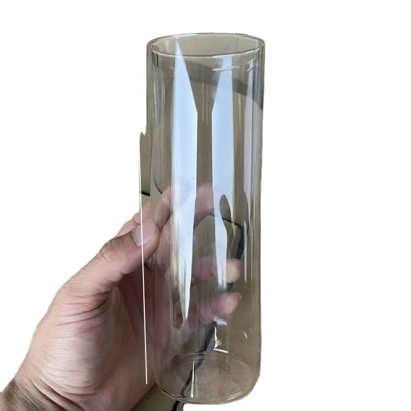 Dicke leere glasflasche kreativer kerzenhalter große vase transparentes glas pflanzen fischhaltung landschaft flasche