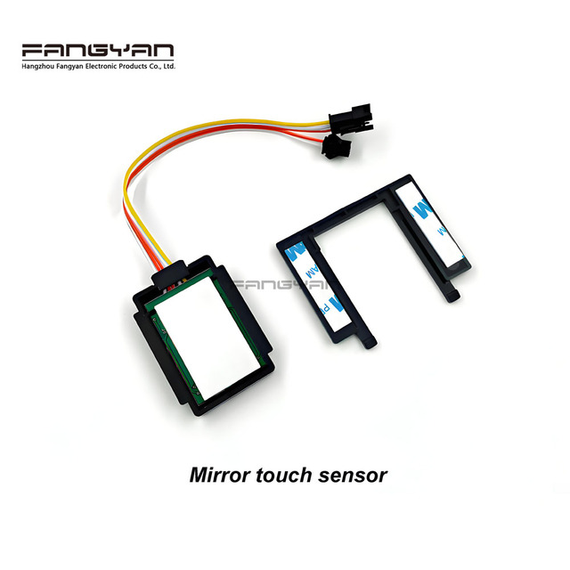 Touch Switch 12v 5A 60W Three Color LED Smart Single Key Touch Dimmer Switch Capacitive Sensor for Bathroom Mirror