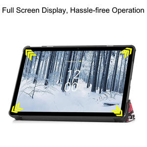 2022 étui de protection en cuir pour tablette Nokia T21 10.4 pouces en silicone PU et TPU certifié FCC compatible avec les IPads - Product Image 3