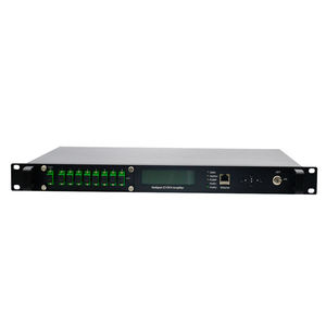 Amplificador Óptico EDFA de Alta Potencia 1550nm 8*22dBm, Amplificador de Señal de Fibra con 8 Puertos para Redes de Televisión por Cable HCEA-8*22dB 155 - Product Image 3