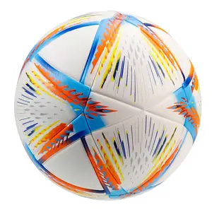ลูกบอลฟุตบอลสำหรับเล่นฟุตบอล,ทำจากหนัง Pu จากเยอรมนีมีโลโก้เป็นกลุ่มผลิตจากไนลอนขนาด4 Pelotas De Fytbol ของแท้