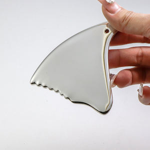 Alat Pijat Wajah Kinwong Sculpting Zinc Alloy <span class=keywords><strong>Gua</strong></span> <span class=keywords><strong>Sha</strong></span>, Alat Pengangkat Wajah dari Logam untuk Aplikasi Wajah, Pemijat Wajah - Product Image 3