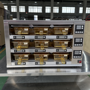 Table Top KFC Hamburger Warmer <span class=keywords><strong>McDonald</strong></span> Vertical 2/3/4 Decks Layers Warmer Vitrina - Product Image 4