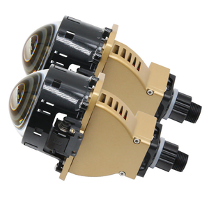 Saiman Projecteur <span class=keywords><strong>Mini</strong></span> Bi-LED Personnalisé 130W pour Phares, Faisceau Haut/Bas, Puce 3 Pouces 3570, Installation Sans Perte, Nouveau 6000K - Product Image 2