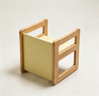 Chaise en bois Montessori de qualité supérieure avec design ergonomique pour enfants, idéale pour la maison, la salle de classe, vente en gros, mobilier d'apprentissage précoce personnalisé