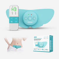 Alat TENS Portabel dengan Remote Control, Pijat Pulsa Panas yang Dapat Digunakan Kembali, Produk Terlaris di Eropa, Bantalan Gelombang Air