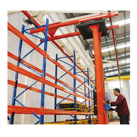 Pont roulant léger ergonomique EOT de 1 à 2 tonnes pour rayonnages de stockage et ateliers - Prix
