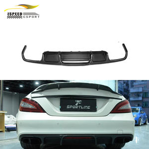 Fiber De carbone Voiture Diffuseur pour Ben z W218 CLS63 <span class=keywords><strong>AMG</strong></span> 15-17 - Product Image 1