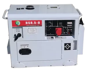 7kva 10kva 휴대용 가정 가솔린 발전기 10kw Biogas 천연 가스 이중 연료 발전기