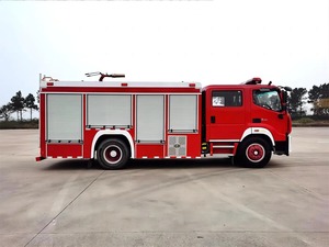 Camion de pompiers Foton Auman 8000L avec réservoir d'eau, 4X2, réservoir de mousse 10000L, fabricant de véhicules de pompiers - Product Image 2