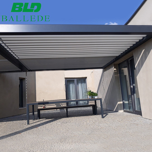 Conception personnalisée arceaux d'arbre imperméables Pergola persiennes toit en aluminium Pergola 6x4m - Product Image 2