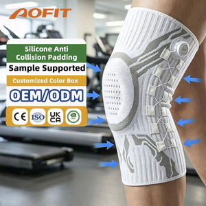 Attelle de Genou Aofit Personnalisable et Réglable en Tricot pour la Protection Sportive, la Prévention des Blessures et la Stabilisation Post-Récupération - Product Image 1