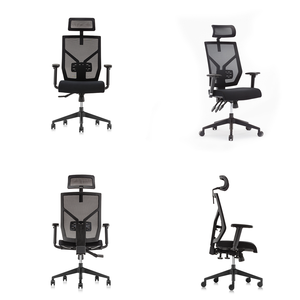 Chaise <span class=keywords><strong>de</strong></span> <span class=keywords><strong>bureau</strong></span> moderne réglable à dossier haut en maille avec <span class=keywords><strong>protection</strong></span> lombaire pour salles <span class=keywords><strong>de</strong></span> conférence des employés - Product Image 6