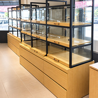 Vitrine de présentation alimentaire pour restaurant, vente au détail, conception personnalisée, service professionnel, présentoir alimentaire pour boulangerie