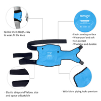 Gel réutilisable Cold Pack Wrap Hot Cold Compress Ice Gel Brace pour soulager la douleur au genou