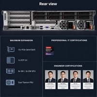 Offre Spéciale : Serveur Rackable 2U Lenovo ThinkSystem SR650 V3 avec Double Processeur Intel Xeon, TruDDR5 5600MHz, 36x NVMe pour Virtualisation et Cloud