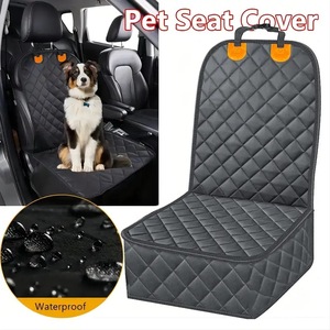 600D Oxford Dogs Carrier Protecteur de housse de <span class=keywords><strong>siège</strong></span> unique pour animaux de compagnie étanche et sale pour sièges <span class=keywords><strong>avant</strong></span> - Product Image 1