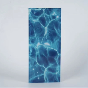 <span class=keywords><strong>Verre</strong></span> de séparation <span class=keywords><strong>effet</strong></span> <span class=keywords><strong>marbre</strong></span> personnalisable pour salon salle de sport décoration pour escalier usage industriel choix du designer - Product Image 1