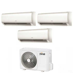 Aire Acondicionado Ferroli Trial Split Inverter DIAMANT Serie M 9 + 9 + 12 con 27-3 R-32 Integrado Wi-Fi 9000 + 9000 + 12000-Nuevo - Product Image 1