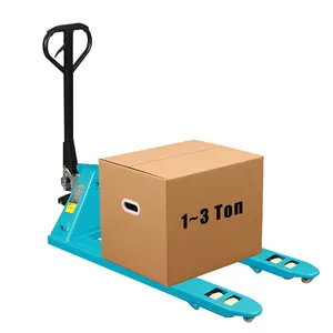 2.5 Ton 3 Ton 5 Ton China Material Handling Hand Hydraulic Pallet Truck Supplier Manufacturer