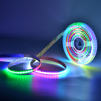 Vente en gros Nouvelles Tendances 24V Lumière Cob Rgb Ic 12V Ws2812B Individuellement Adressable Rgb Led Strip Bande Led Rgb