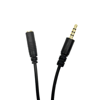 Câble de rallonge auxiliaire 3.5mm TRRS mâle vers câble audio stéréo femelle TRRS