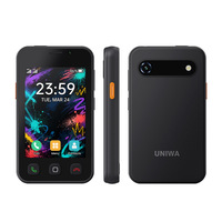 Téléphone mobile UNIWA V4000 avec écran tactile IPS Incell de 3,5 pouces, 4G, SOS, pour personnes âgées et adolescents, batterie amovible de 2100 mAh