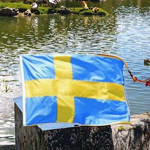 Bandera de Suecia 2025, Personalización Avanzada, Impresión a una o dos caras, Pedido por Lotes, Envío Exprés, Precio de Fábrica - Product Image 2