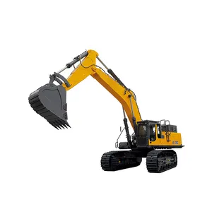 High Quality Scale Model XE750D Wheel Excavator Rubber Tracks 75Ton Pelleteuse