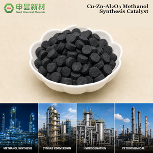 Industrieller Kupferbasierter Cu ZnO Al2O3 Methanol-Synthese-Katalysator in Tablettenform 5x3mm, Hochaktiv und Stabil für Synthesegas zu Methanol - Product Image 1