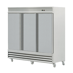 Refrigerador de Acero Inoxidable de 3 Puertas, Sin CFC, Gabinete de Cocina, Clips para Refrigerador de Acero Inoxidable - Product Image 6