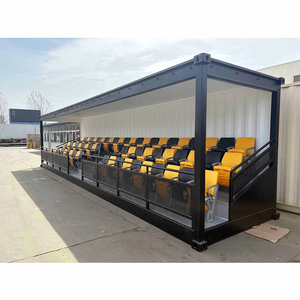 Gradas Portátiles Resistentes a la Intemperie de 20 pies y 40 pies, Gradas de Contenedores Reubicables para Eventos Deportivos - Product Image 4