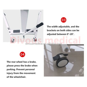 Chaise élévatrice de transfert électrique ou manuelle pour patients, avec fonction toilette, pour personnes âgées et handicapées - Vente chaude - Product Image 6
