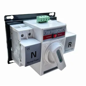 Venda quente transferência automática interruptor de alta qualidade comutador monofásico entrega rápida feita na China