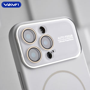 Funda Magnética de Silicona Líquida VAWI S077 con Protector de Lente de Gran Tamaño para iPhone 11 12 13 14 15 16 17 Pro <span class=keywords><strong>Max</strong></span> - Product Image 4