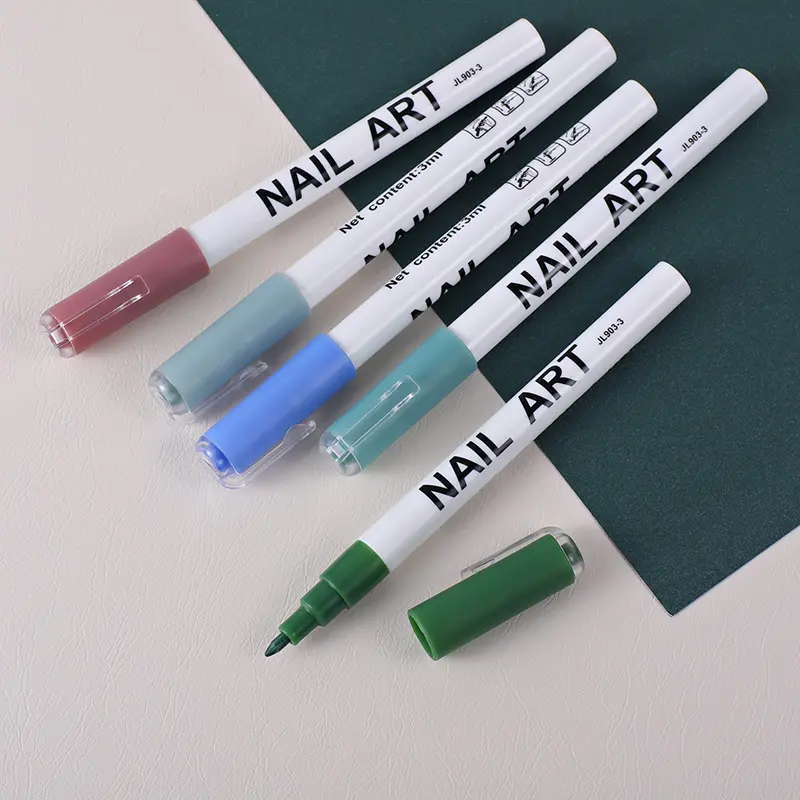 3PCs/set 0.7mm white highlight pen white ink blender marker micro pigment  graphic art ink pens draw anime drawing supplies markers