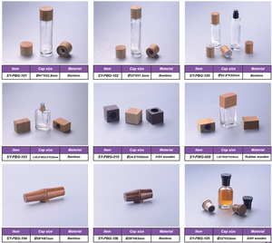 30Ml <span class=keywords><strong>50Ml</strong></span> Rỗng Sang Trọng Thủy Tinh Của Phụ Nữ Chai Nước Hoa Với Sprayer Cap Gỗ Có Nắp Đậy - Product Image 6