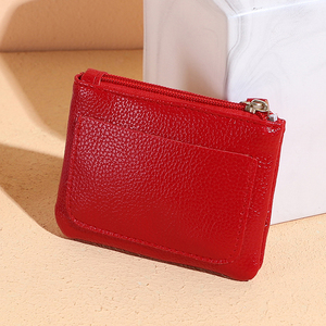 กระเป๋าใส่เหรียญ<span class=keywords><strong>หนัง</strong></span> PU หรูหราขนาดเล็กพร้อมกระเป๋าเก็บเงินสดของผู้หญิงกระเป๋าใส่บัตรเครดิตแบบนุ่มใส่เหรียญ - Product Image 3