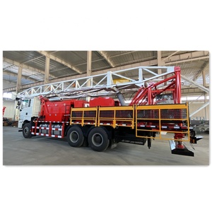 รถบรรทุกมือถือติดตั้งแท่นขุดเจาะ <span class=keywords><strong>XJ150</strong></span> XJ250 XJ350 XJ450 <span class=keywords><strong>Workover</strong></span> <span class=keywords><strong>Rig</strong></span> - Product Image 4