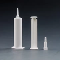 Pistol jarum suntik plastik 10ml HDPE LLDPE untuk memberi makan hewan