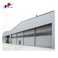 Grande porte coulissante automatique robuste pour hangar d'avion, prix bas