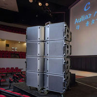 Speaker Line Array Profesional Double 8 Inch, Sistem Line Array K208 Pasif 2 Way, Box Speaker Line Array