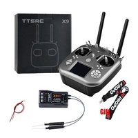 Flyttsrc X9-émetteur et récepteur X9D, télécommande 2.4G, pour avion RC, quadricoptère, Drone UAV