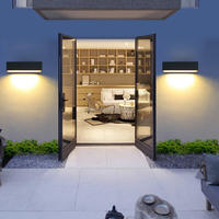 Applique murale d'extérieur à LED 30W, étanche, pour jardin, balcon, porte, tête de garage, applique murale à LED