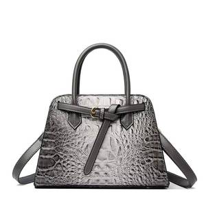 Fashionable Lady's PU Geometric Rivet Zipper Durable Anti-Theft Portable <b>Shoulder</b> <b>Strap</b> Handbag. 2026 New Model Luxury Designer - Product Image 2