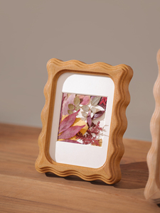 Moldura de Foto Personalizada de Madeira Sólida DIY de 6 polegadas, Criativa, Ecológica e Durável para Exibição de Mesa <span class=keywords><strong>A4</strong></span> - Product Image 6